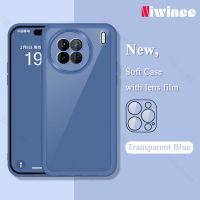 NIWINEE เคสโทรศัพท์โปร่งใสป้องกันกล้องสำหรับ VIVO X90 X90 Pro 5G เคสกันกระแทกมือถือฝาหลังแบบใสอ่อน