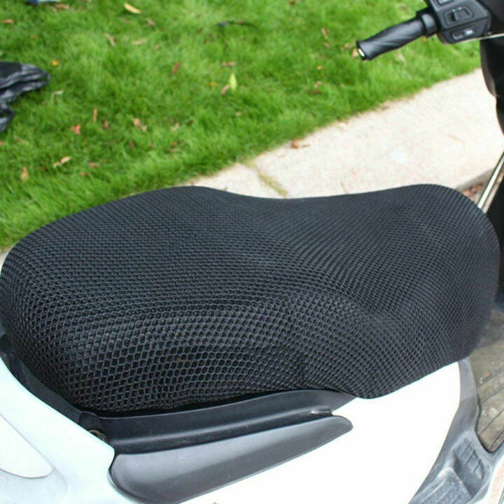 ผ้าหุ้มเบาะมอเตอร์ไซต์-กันน้ำ-ระบายอากาศ-ตาข่ายห้มเบาะ-motorcycle-seat-cover