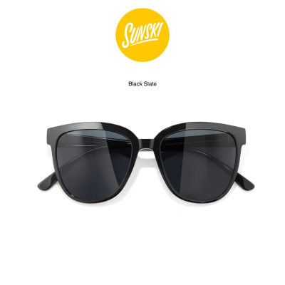 [SUNSKI] แว่นตากันแดด รักษ์โลก ดีต่อคุณ และดีต่อโลก รุ่น Camina สี Black Slate