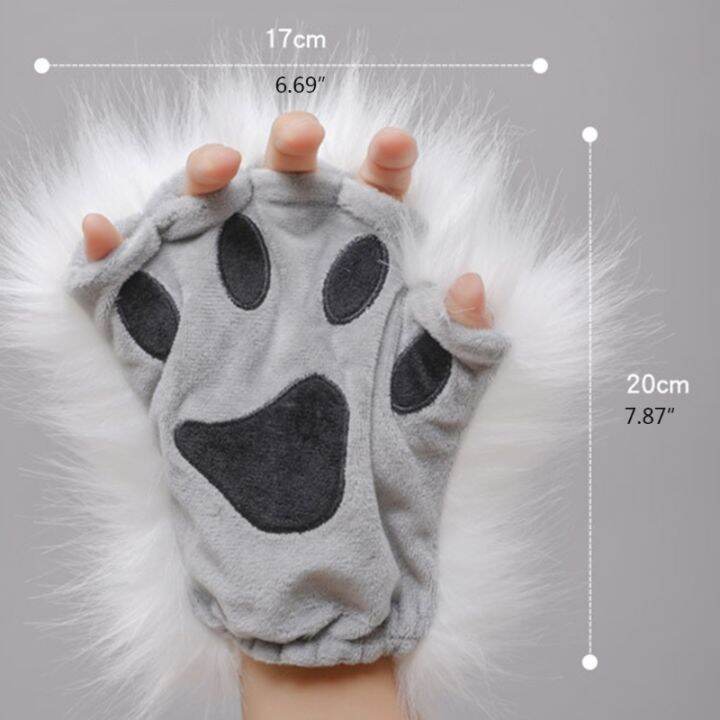 1-pair-furry-paw-gloves-cat-girls-cosplay-accessory-kawaii-plush-wolf-paws-fingerless-winter-gloves-for-anime-cosplay