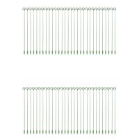 60Pcs Plant Stakes for Flowers, Single Stem Plant Support, Garden Plant Stakes for Amaryllis Orchid Lily Rose Tomatoes