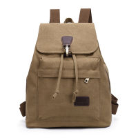 Korean style of the new wave ladies canvas backpack retro casual fashion student computer unisex backpack