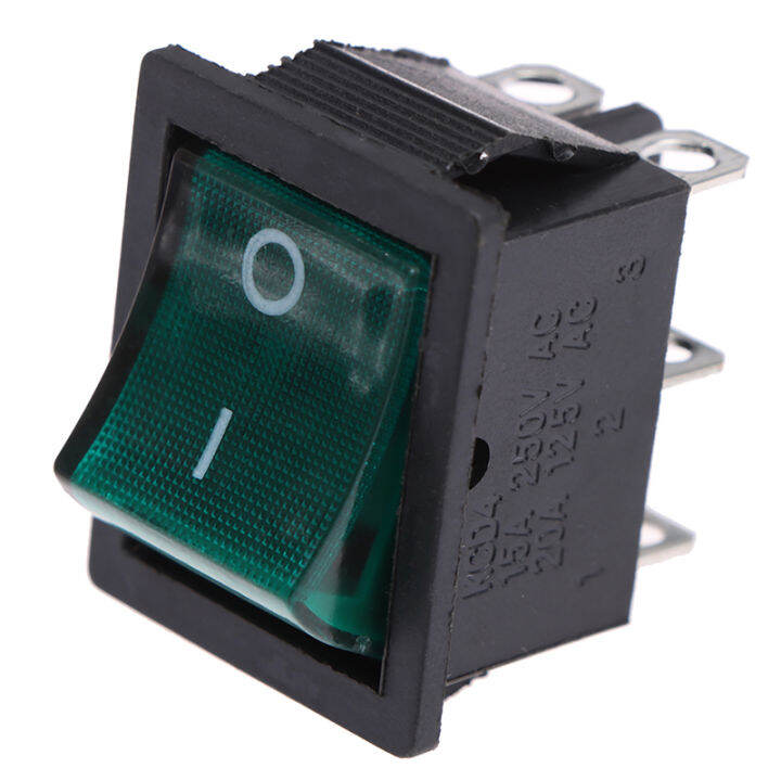 Blowing Kcd4 rocker sumber daya listrik dengan lampu 6 pin 2 gear