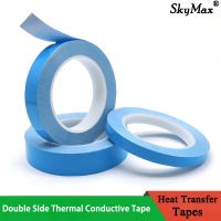 [HOY] 25M Double Side Thermal Conductive Tape 8 25mm Width Blue Heat Transfer Tape Adhesive Cooling Heatsink for Computer CPU GPU