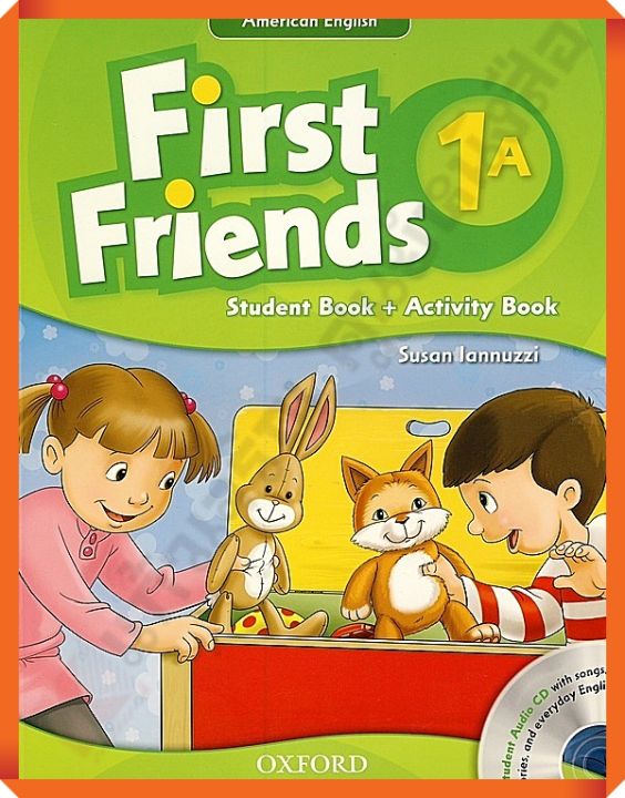 First Friends 1A, American English : Students Book +Activity Book +CD /9780194433464 #OXFORD