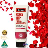 ครีมมอยซ์เจอร์ไรเซอร์บำรุงผิวหน้าสูตรพิเศษสินค้านำเข้าจากออสเตรเลีย Swisse Rose Hip Facial Moisturiser With Certified Organic Rose Hip Oil