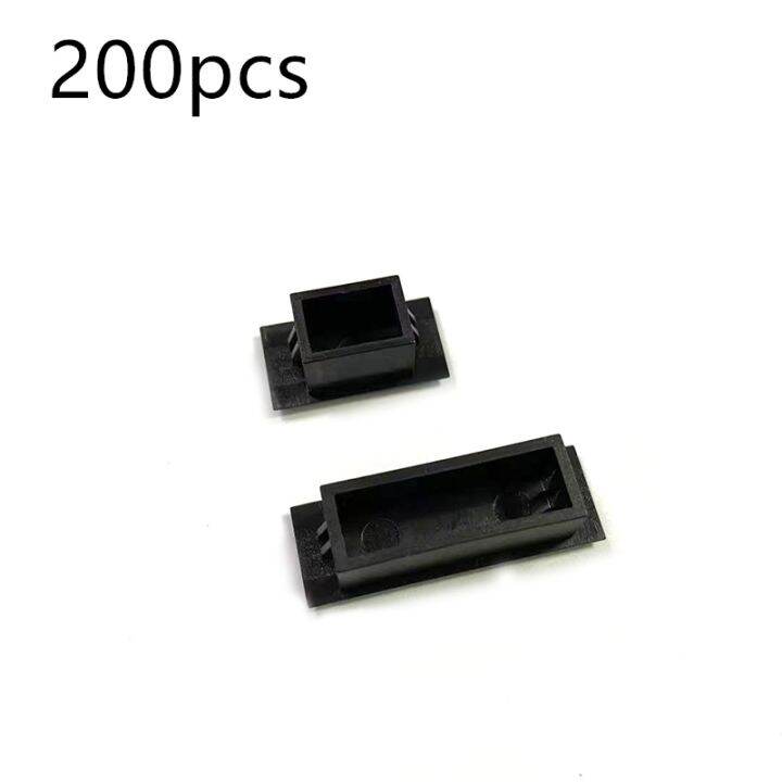 200pcs/bag SC dust caps duplex dust plug ODF Fiber Optic Adapter dust