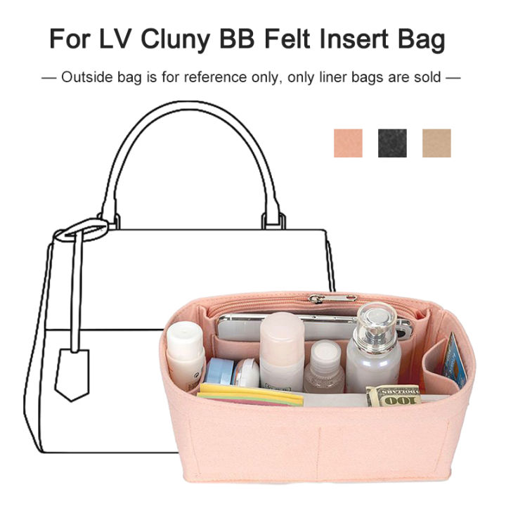  Purse Organizer Insert is applicable to LV Cluny mini