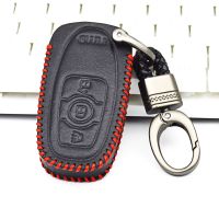 ❣ↂ✵ Genuine Leather Car Key Case Covaer For Haval Jolion H6 H7 F7 F7X H2 2020 2021 Key Chain Holder Accessories