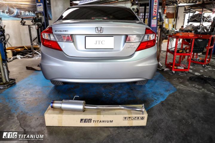 jtc-ท่อสูตรhonda-civic-fb-fdไทเทเนียม-ท่อแต่งสแตนเลส-304-ท่อรถเก๋ง-ท่อฮอนด้า-honda-civic-fb-อุปกรณ์ภายนอก-civic-fb-ท่อปากไทเทเนี่ยม-หม้อเลส-วัสดุหม้อ-แต่ง