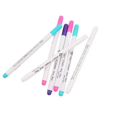 Water Erasable Pen 10pcs DIY Soluble Fabric Marker Tailoring Tool