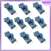 FWFHTP 10pcs สายกั้น เซ็นเซอร์สะท้อนแสงอินฟราเรด 3.3โวลต์-5โวลต์ TCRT5000 สวิตช์ตาแมว IR บล็อกเซ็นเซอร์ โมดูลติดตาม Arduino สำหรับเด็ก