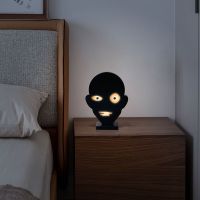 Spot detective conan small night lamp prisoners black dress person creative atmosphere of the head of a bed lamp small place trill