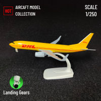 ขนาด1:250โลหะการบินจำลอง20เซนติเมตร,DHL B737เครื่องบินรุ่นเครื่องบินขนาดเล็ก,เด็กของขวัญเด็กอยู่ไม่สุขของเล่นสำหรับเด็กผู้ชาย