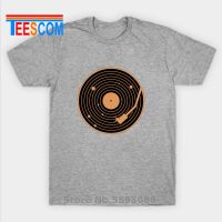 Luxury T-Shirt Men Short Sleeve Retro Vinyl Record Tshirt Printing Music Tee Shirt Adult DJ Graphic Clothes Camiseta XS-4XL-5XL-6XL