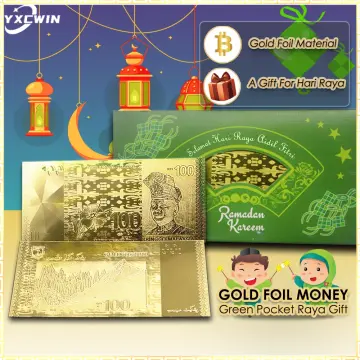 Ready Stock Sampul Raya 2024 Sampul Raya Lipat (6/10 Slot) Angpau Raya  Aidilfitri Folding Red Packet Hari Raya Aidilfitri Sampul Hijau