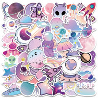 Random 10/50 Pieces Cute Planet Cartoon Waterproof Home Deco Stickers Helmat Bicycle Laptop Decal Stickers