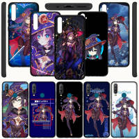 อ่อนนุ่ม ซิลิโคน ปก I177 ECY135 Mona Genshin Impact เคสโทรศัพท์ หรับ iPhone 14  13 12 11 Pro XS Max X XR 6 7 8 6S Plus 6Plus 14+ 7+ 8+ 6S+ + 14Pro 7Plus 8Plus ProMax Phone Casing