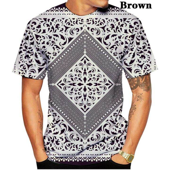 summer-fashion-3d-printing-bandana-pattern-casual-t-shirt-novelty-mens-and-tops