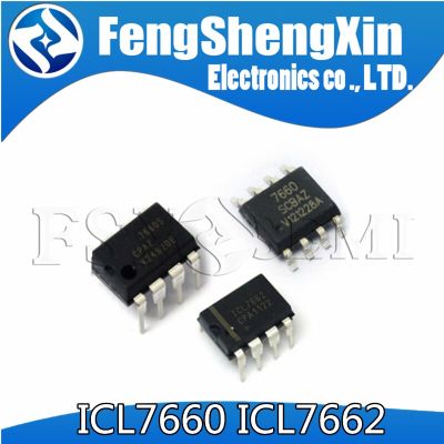 10pcs/lot ICL7660AIBAZ SOP8 ICL7660 7660AIBAZ ICL7660SCPAZ DIP ICL7662 ICL7662CBA ICL7662CPA CMOS Voltage Converters IC SOP-8