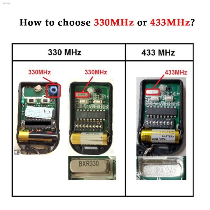 promotion-สุดคุ้ม-clone-รีโมทควบคุม-315mhz-330mhz-433mhz-ไร้สาย-4-ปุ่มสําหรับรถยนต์-รีโมท-ไม้-กระดก-จู-น-รีโมท-รั้ว-รีโมท-รีโมท-บ้าน-จู-น-รีโมท