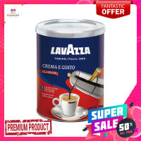 ลาวาซซา ครีม่าเออกุสโต กาแฟคั่วบด 250กLAVAZZA CREMA GUSTO GROUND 250G