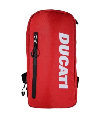 DUCATIกระเป๋าคาดอกลิขสิทธิ์แท้ดูคาติ สีแดง ขนาด 16x29x9 cm. DCT49 108