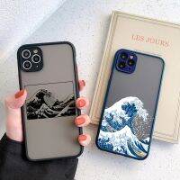 {Chaoke digital branch} เมจิกเซิร์ฟสำหรับ Iphone X XS MAX XR เคสลายคลื่นใหญ่ของ Kanagawa เคสป้องกันการตกสำหรับ IPhone 13 12 11 Pro MAX 6 7 8 Plus SE2020