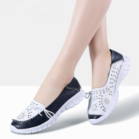 Spring Shoes 2022 Fashion Loafers Women Summer Slip-on Ballerina Flats Womens Moccasins Woman Soft Casual Hollow Out Sneakers