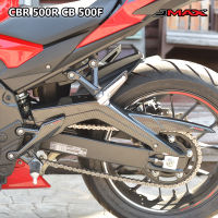 บังโคลนหลัง+บังโซ่ CBR500R CBR500 CB500F 2019-2021 JMAX ตรงรุ่น ลายฟิล์มคาร์บอน 6D