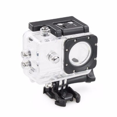 กล่องกล้องแอคชั่นแคมเมรากีฬาเคสกระเป๋ากล้องกันน้ำสำหรับอุปกรณ์เสริมกล้อง Sj4000 Sj4000 Sj7000 Sjcam รุ่นสีดำ