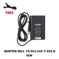 ADAPTER DELL 19.5V3.34A*7.4X5.0 NEW  / สายชาร์จโน๊ตบุ๊ค เดล + แถมสายไฟ