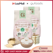 Combo 2 Bánh ăn dặm hữu cơ cho bé GUfoods- Dễ tiêu hoá