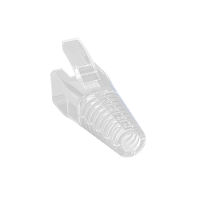 CNCOB Cat6a Cat6 Cat5 RJ45หมวกเชื่อมต่อป้องกันสายเคเบิลเชื่อมต่อฝาครอบป้องกัน100ชิ้นรูรับแสง: 5-7.5มิลลิเมตร