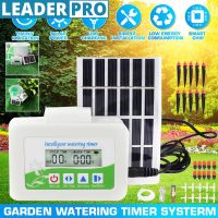 3W 3.7V Drip Irrigation Solar Irrigation System Garden Outdoor Automatic Watering Timer Solar Charging Device Plant Irrigation