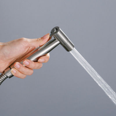 CIFbuy Handheld Toilet Bidet Sprayer Set Kit Stainless Steel Hand Bidet Faucet For Bathroom Hand Sprayer Shower Head Self Cleaning