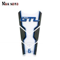 Topnew สำหรับ BMW K1600GTL K1600GT K1600 GT GTL K สติกเกอร์ติดปลอกปกป้องเข่าถังน้ำมันเชื้อเพลิงรูปกระดูกปลาสำหรับรถมอเตอร์ไซค์