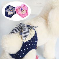 Dog Diaper Physiological Pants Sanitary Panties Bow Lace Edge Female Dog Shorts Washable Menstruation Underwear Briefs