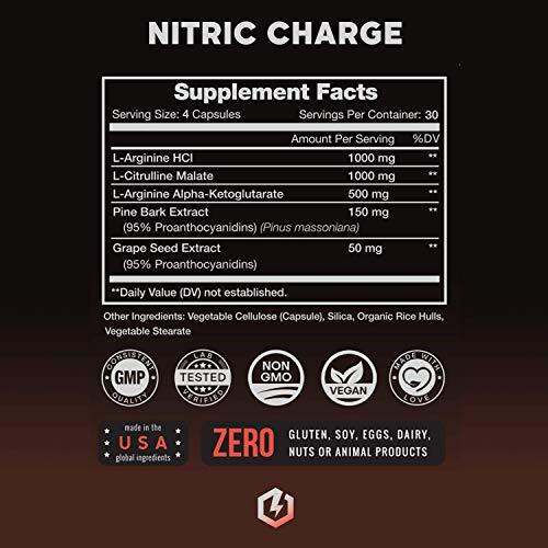 [PREORDER] NITRIC OXIDE SUPPLEMENT WITH L ARGININE, CITRULLINE MALATE