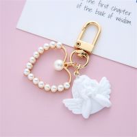 Resin Keychain Gold Plated Keyrings Wedding Souvenir Accessories