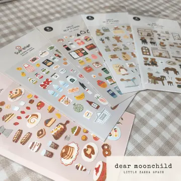 Suatelier Food Trip, Scrapbooking Diary, Food Trip Stickers