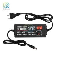 Adjustable AC To DC Power Supply 3V 5V 6V 9V 12V 15V 18V 24V 2A 3A 5A Power Supply Adapter AC100-220V to 12V 24V Volt Adapter  Wires Leads Adapters