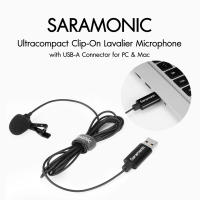 Ultracompact Clip-On Lavalier Microphone with USB-A Connector for PC &amp; Mac ประกันศูนย์ไทย