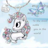 Unicorn Pendant Necklace Gift