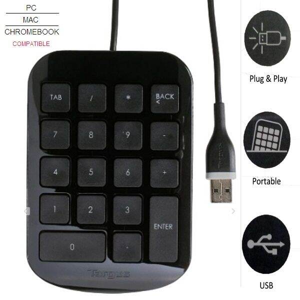 Targus Numeric Keypad [AKP10AP] Hitam Lazada Indonesia