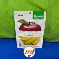 แอปเปิลและกล้วย อบแห้ง 30 กรัม สำหรับสัตว์เลี้ยงขนาดเล็ก Xtra Bite : Dried Apple &amp; Banana [Jolly pet products] (JP130)