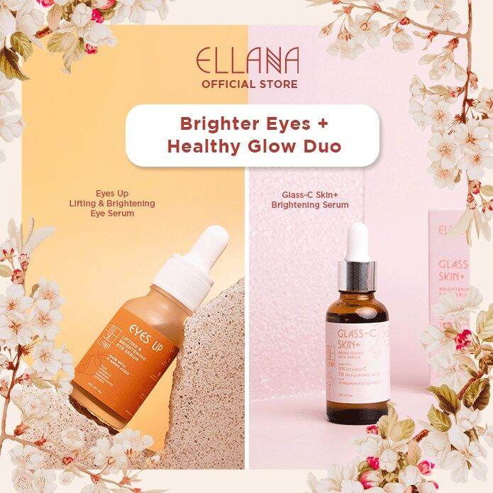 Cheapest ELLANA Brighter Eyes + Healthy Glow Duo Eyes Up Brightening