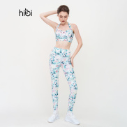 Set Đồ Tập Yoga Gym Hibi Sports H155 Size Mới, Áo Ba Lỗ Cách Điệu