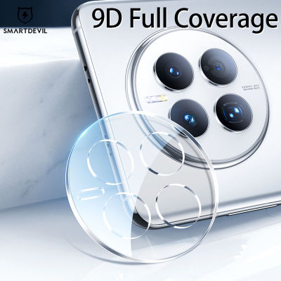 SmartDevil กล้องตัวป้องกันเลนสสำหรับ Huawei Mate 60 Pro + Huawei Mate 50ฟิล์มแก้วแบบโปร HD ฟิล์มติดไฟรถป้องกันลายนิ้วมือและทนต่อการสึกหรอ