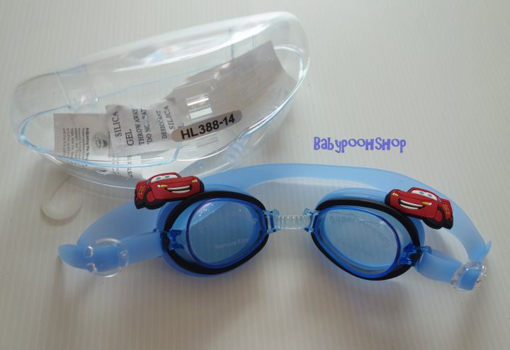 แว่นตาว่ายน้ำ สำหรับเด็กๆ วัย 2-7 ขวบ ค่ะ  ลายการ์ตูนที่หนูๆ ชื่นชอบ